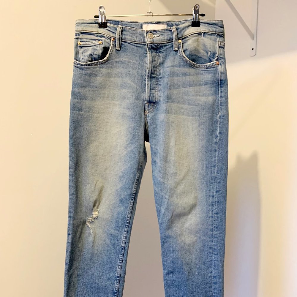 Mother Jeans - The Tomcat ankle in Gospel Grace